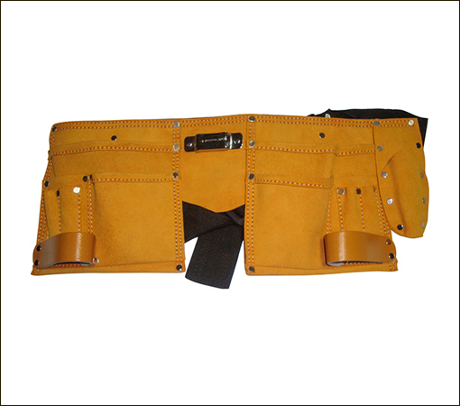 10 POCKET PROFESSIONAL SPLIT LEATHER CARPENTER APRON